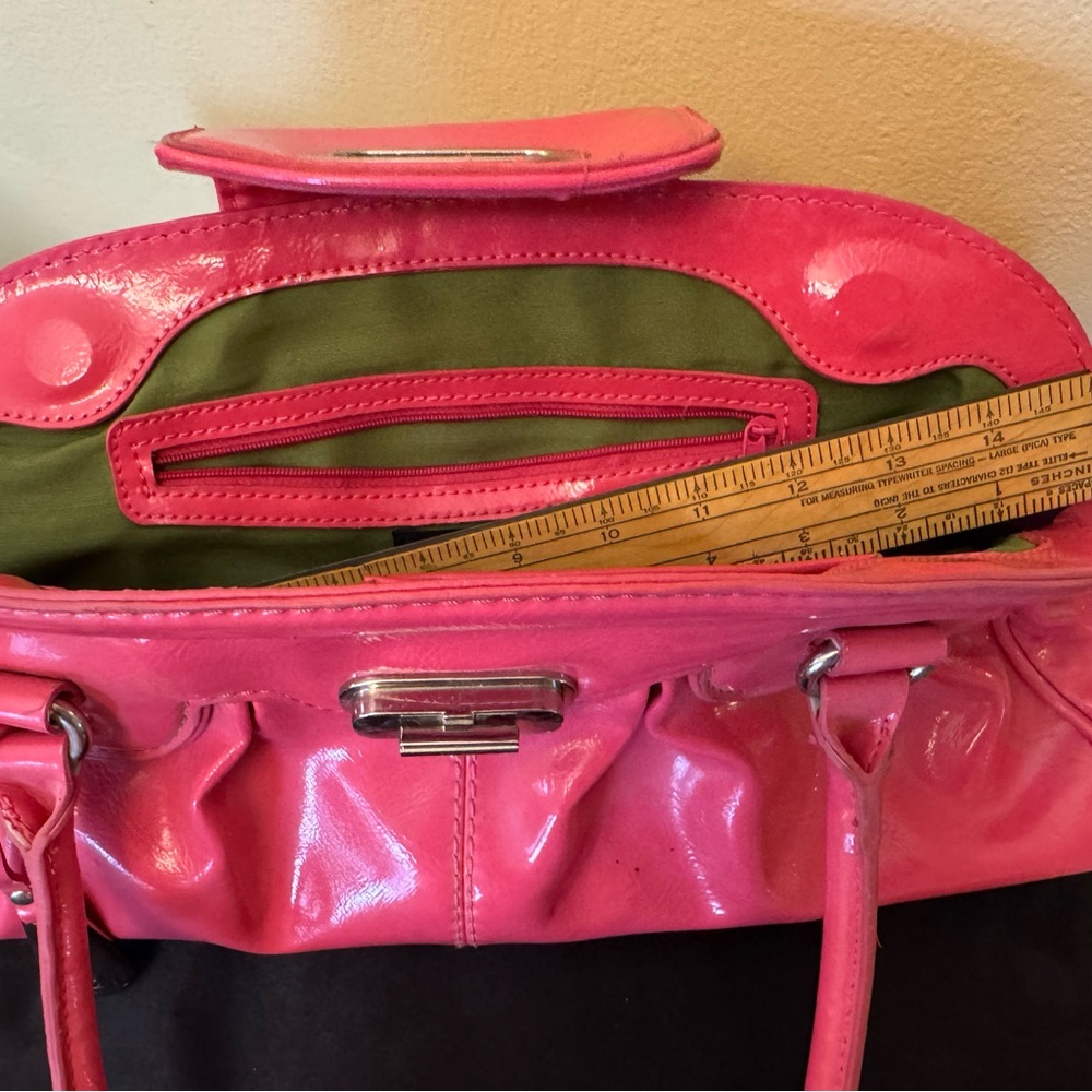 Preloved Franco Sarto purse in Hot Pink. - Picture 7 of 9